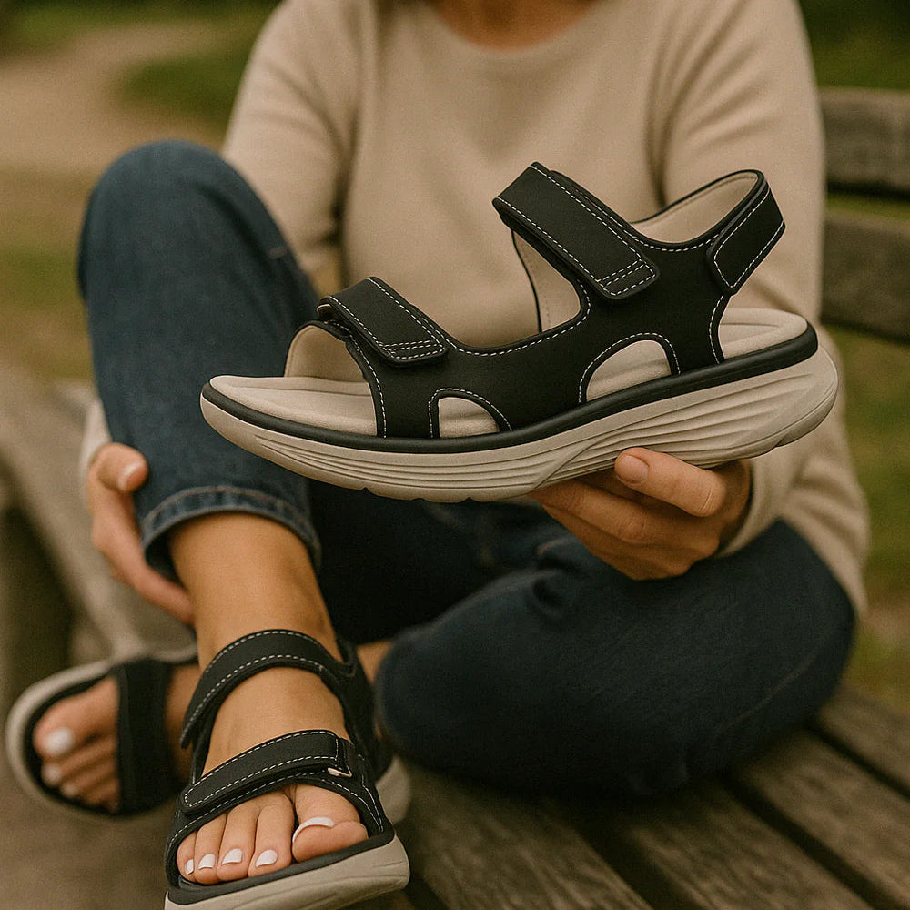 Verena - Orthopädische Damensandalen für Schmerzlinderung