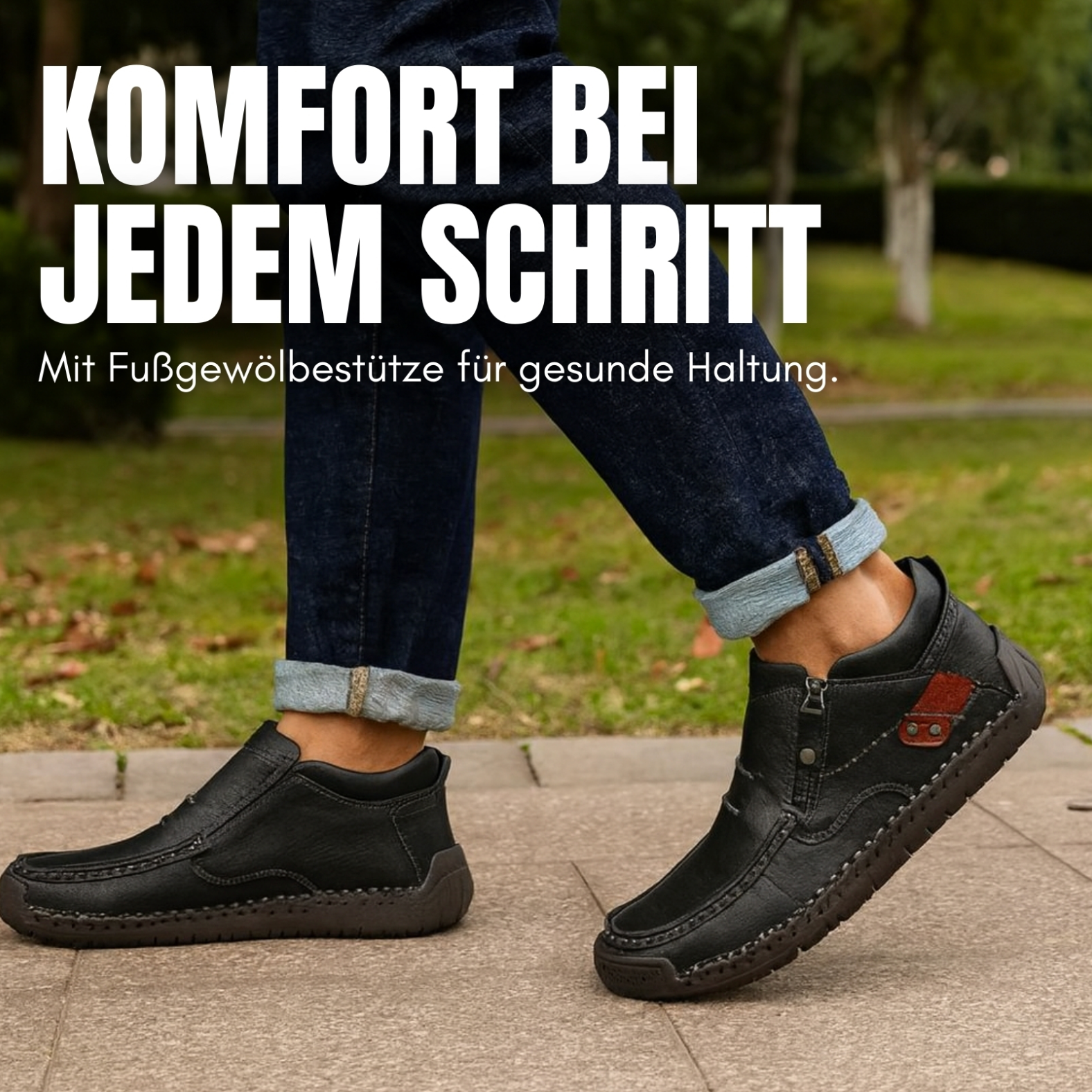 (1+1 GRATIS AKTION) Fußwohl Orthopädische Premium-Stiefel