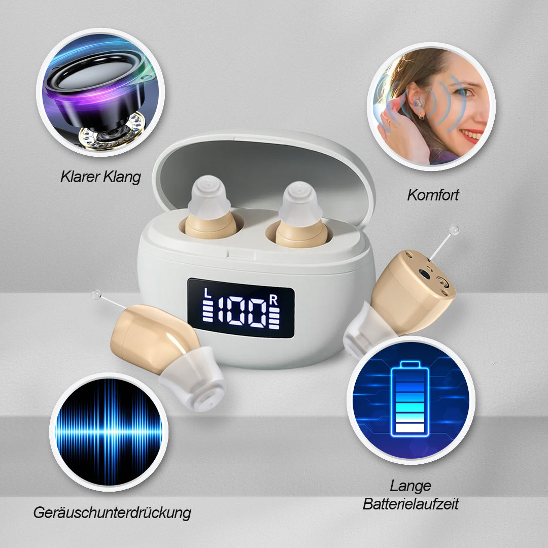Vita® - unsichtbare CIC Pro Hörhilfe